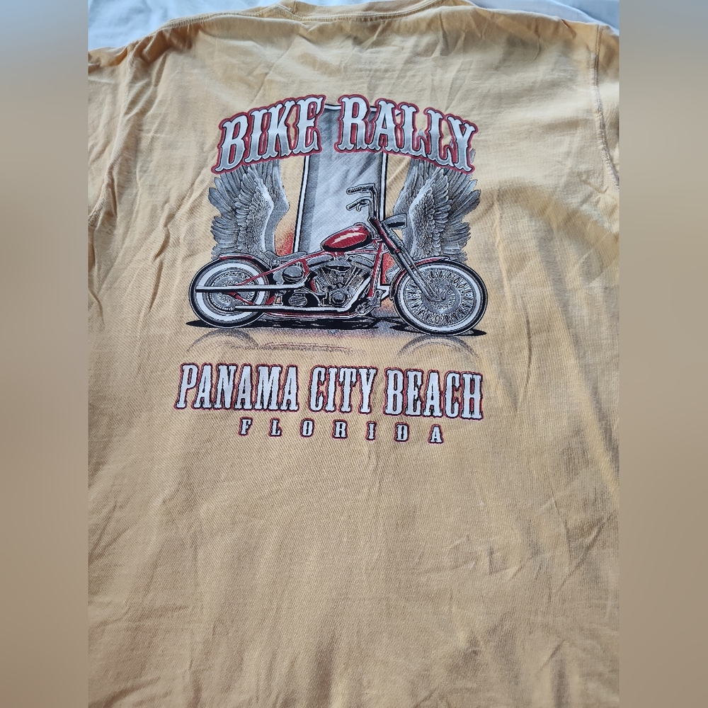 PCB Bike Rally T-Shirt. Unisex. Size Large.  Short Sleeves.